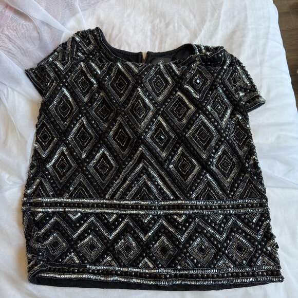 Adrianna Papell Embellished Cocktail Dress – Size 16 - Picture 6 of 8